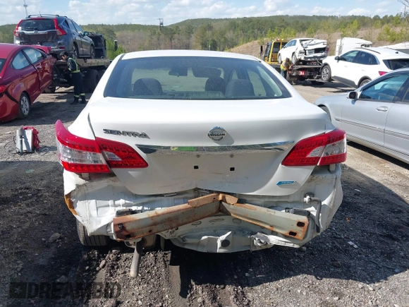2014 Nissan Sentra S with VIN 3N1AB7AP9EL682389, listed as a IAAI auction lot 41881617 with 88,656 mi miles and . Bid and sale history available at DreamBid. Image 6.
