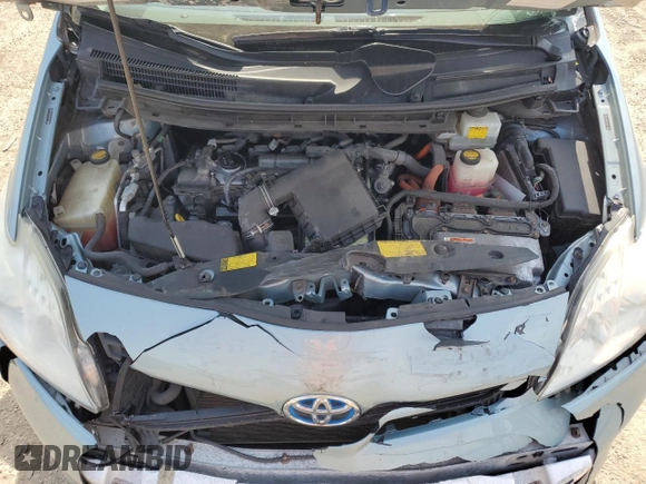 2012 Toyota Prius One z VIN JTDKN3DU8C1588575, wystawiony jako Copart lot #54413975 z przebiegiem 192 546 mil mil oraz Szkoda całkowita • Salvage title. Historia ofert i sprzedaży dostępna na DreamBid. Obrazek 11.