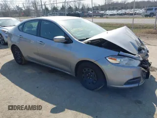 2016 Dodge Dart SE with VIN 1C3CDFAA7GD720771, listed as a IAAI auction lot 41801459 with 212,213 mi miles. Bid and sale history available at carsss.com. Image 1.