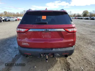 2018 Chevrolet Traverse RS with VIN 1GNERJKX0JJ156862, listed as a Copart auction lot 80392054 with 0 mi miles and Salvage Title. Bid and sale history available at carsss.com. Image 6.