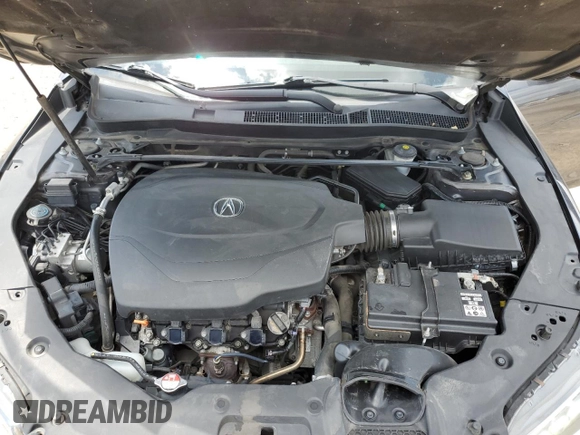 2015 Acura TLX Advance with VIN 19UUB2F71FA013663, listed as a Copart auction lot 58740755 with 102,031 mi miles and Salvage title. Bid and sale history available at DreamBid. Image 11.