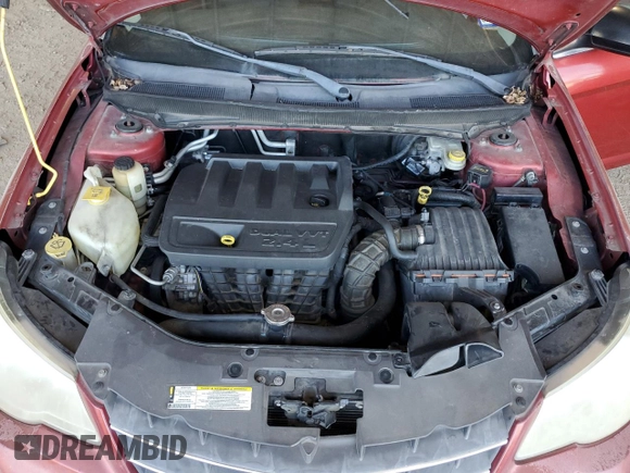 2010 Chrysler Sebring Touring with VIN 1C3CC4FB2AN208443, listed as a Copart auction lot 82041414 with 155,856 mi miles and Salvage Title. Bid and sale history available at carsss.com. Image 11.