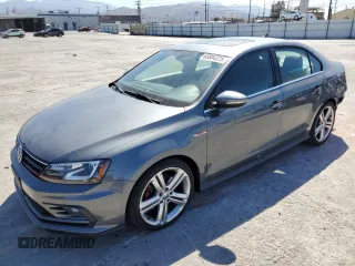 2016 Volkswagen Jetta GLI SE with VIN 3VW4T7AJ9GM294138, listed as a Copart auction lot 65804375 with 115,149 mi miles and Salvage title. Bid and sale history available at DreamBid. Image 1.