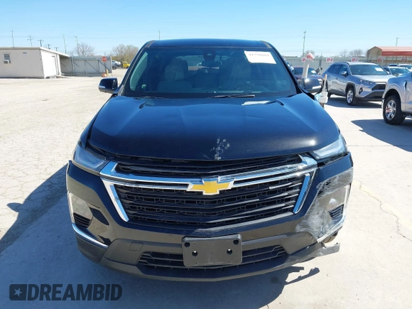 2023 Chevrolet Traverse LS with VIN 1GNERFKW7PJ337535, listed as a IAAI auction lot 41750104 with 11,816 mi miles. Bid and sale history available at carsss.com. Image 12.
