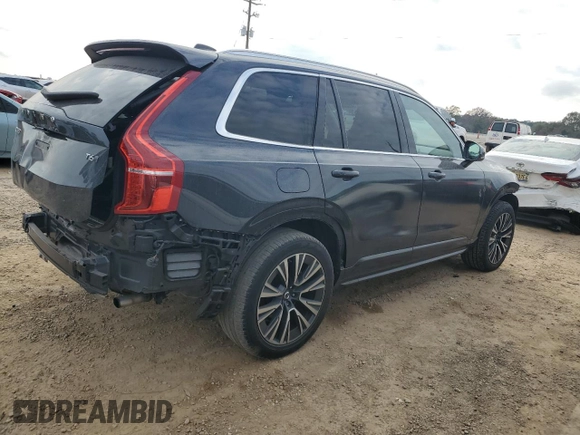 2021 Volvo XC90 Momentum with VIN YV4A221K0M1710832, listed as a Copart auction lot 82125624 with 47,023 mi miles and Salvage Title. Bid and sale history available at carsss.com. Image 3.