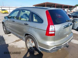 2007 Honda CR-V LX with VIN JHLRE38347C021826, listed as a IAAI auction lot 42105197 with 208,665 mi miles. Bid and sale history available at carsss.com. Image 3.