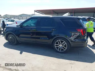2017 Ford Explorer Sport with VIN 1FM5K8GT4HGB05945, listed as a IAAI auction lot 41860853 with 136,318 mi miles and . Bid and sale history available at carsss.com. Image 14.