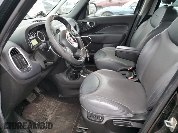 2014 FIAT 500L Lounge with VIN ZFBCFACH4EZ022463, listed as a Copart auction lot 42377035 with 110,575 mi miles and Clean Title. Bid and sale history available at DreamBid. Image 7.