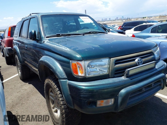 2000 Toyota 4Runner SR5 z VIN JT3GN86R0Y0167558, wystawiony jako IAAI lot #42361644 z przebiegiem 302 702 mil mil oraz . Historia ofert i sprzedaży dostępna na DreamBid. Obrazek 1.