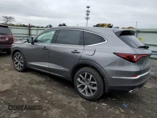2022 Acura MDX w/Technology Package with VIN 5J8YE1H44NL052319, listed as a Copart auction lot 70911982 with 6,712 mi miles. Bid and sale history available at carsss.com. Image 2.