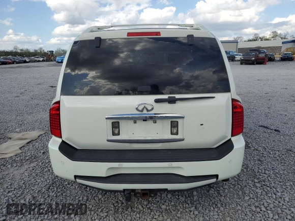 2005 Infiniti QX56 with VIN 5N3AA08C85N803975, listed as a Copart auction lot 51821625 with 146,924 mi miles and Salvage Title. Bid and sale history available at DreamBid. Image 6.