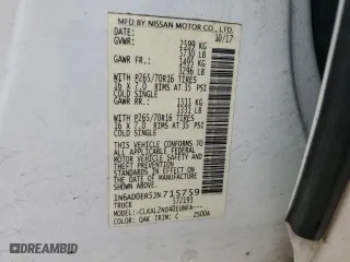 2018 Nissan Frontier SV V6 with VIN 1N6AD0ER5JN715759, listed as a Copart auction lot 49247175 with 100,170 mi miles and Salvage Title. Bid and sale history available at carsss.com. Image 13.