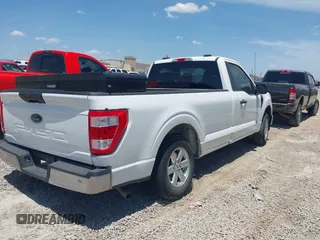 2023 Ford F-150 XL with VIN 1FTMF1CB6PKE64993, listed as a IAAI auction lot 42887730 with 41,376 mi miles and . Bid and sale history available at DreamBid. Image 4.