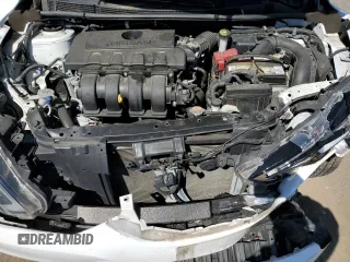 2017 Nissan Sentra SV with VIN 3N1AB7AP8HY409449, listed as a Copart auction lot 54801505 with 88,054 mi miles and Salvage title. Bid and sale history available at DreamBid. Image 11.