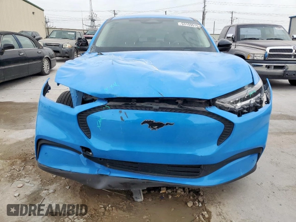 2023 Ford Mustang Mach-E Select с VIN 3FMTK1R44PMA65455, выставлен на аукционе Copart как лот 53159515 с пробегом 12 866 миль миль и Списание • Salvage title. История ставок и продаж доступна на DreamBid. Изображение 5.