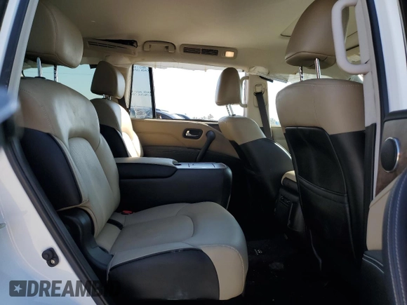 2021 Infiniti QX80 LUXE with VIN JN8AZ2AF2M9715442, listed as a Copart auction lot 75329304 with 26,125 mi miles and Salvage Title. Bid and sale history available at carsss.com. Image 11.