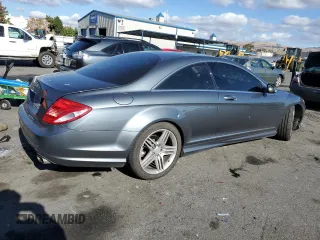 2008 Mercedes-Benz CL-Class V8 with VIN WDDEJ71X18A016095, listed as a Copart auction lot 81159684 with 156,648 mi miles and Salvage Title. Bid and sale history available at carsss.com. Image 3.