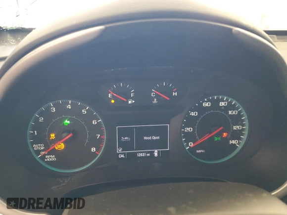 2025 Chevrolet Malibu LT with VIN 1G1ZD5ST9SF134580, listed as a Copart auction lot 54842265 with 12,631 mi miles and Non Repairable. Bid and sale history available at DreamBid. Image 9.