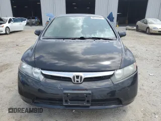 2008 Honda Civic LX with VIN 2HGFA16528H355518, listed as a Copart auction lot 58715425 with 163,409 mi miles and Salvage title. Bid and sale history available at DreamBid. Image 5.