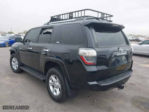 2022 Toyota 4Runner SR5 with VIN JTEEU5JR6N5260896, listed as a IAAI auction lot 41286832 with 62,492 mi miles. Bid and sale history available at carsss.com. Image 3.