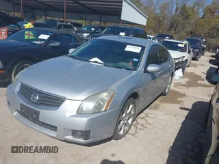 2007 Nissan Maxima 3.5 SL with VIN 1N4BA41E07C854525, listed as a IAAI auction lot 41775884 with 125,237 mi miles. Bid and sale history available at carsss.com. Image 2.