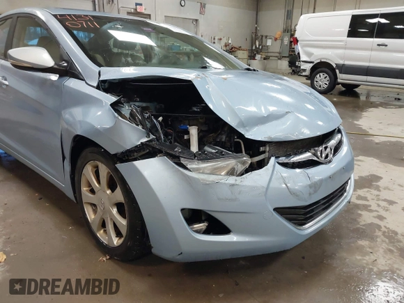 2012 Hyundai Elantra Limited с VIN KMHDH4AE7CU210762, выставлен на аукционе IAAI как лот 41310711 с пробегом 204 550 миль миль и . История ставок и продаж доступна на DreamBid. Изображение 6.