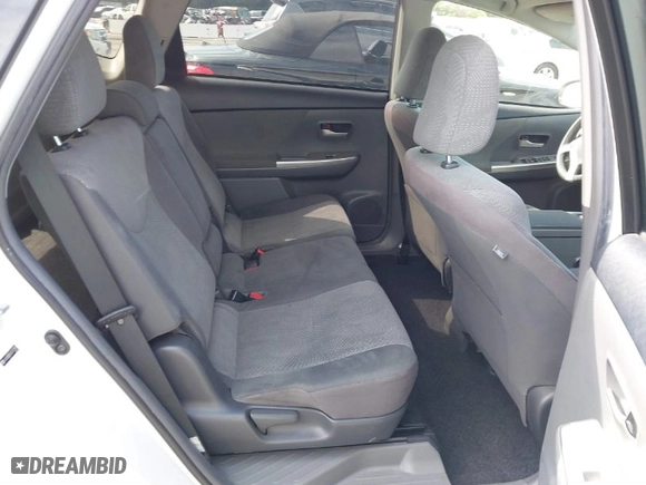 2012 Toyota Prius v Two with VIN JTDZN3EU6C3137453, listed as a IAAI auction lot 41889133 with 169,504 mi miles. Bid and sale history available at carsss.com. Image 8.