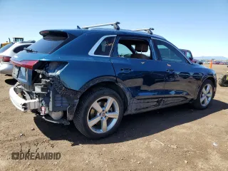 2019 Audi e-tron Prestige with VIN WA1VABGE3KB021636, listed as a Copart auction lot 54735895 with 72,774 mi miles and Salvage Title. Bid and sale history available at DreamBid. Image 3.
