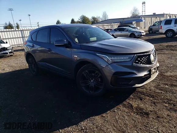 2019 Acura RDX w/A-Spec Pkg with VIN 5J8TC1H67KL006108, listed as a Copart auction lot 86778664 with Not provided miles and Salvage title. Bid and sale history available at DreamBid. Image 12.