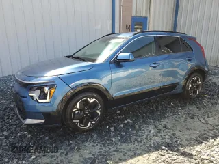 2023 Kia Niro EV Wind with VIN KNDCR3L18P5049372, listed as a Copart auction lot 53662215 with 50,166 mi miles and Clean Title. Bid and sale history available at carsss.com. Image 1.