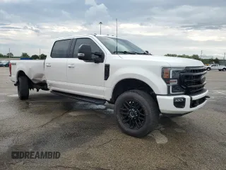 2022 Ford F-250 XL with VIN 1FT7W2BN5NEG23402, listed as a Copart auction lot 59352125 with 41,262 mi miles and Salvage title. Bid and sale history available at DreamBid. Image 4.