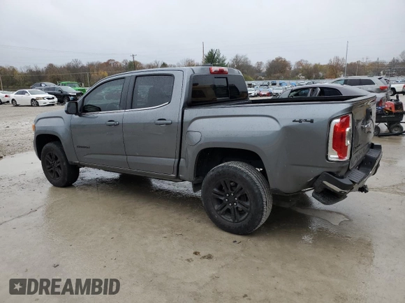 2020 GMC Canyon 4WD SLE with VIN 1GTG6CEN3L1237373, listed as a Copart auction lot 81198384 with 28,452 mi miles and Salvage Title. Bid and sale history available at carsss.com. Image 2.