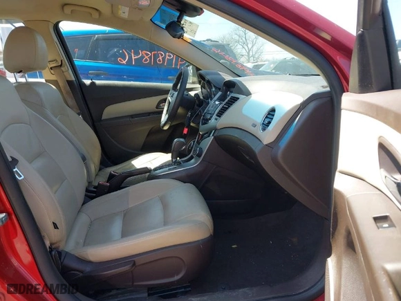 2012 Chevrolet Cruze LT w/2LT with VIN 1G1PG5SC9C7180856, listed as a IAAI auction lot 41987846 with 194,081 mi miles. Bid and sale history available at carsss.com. Image 5.