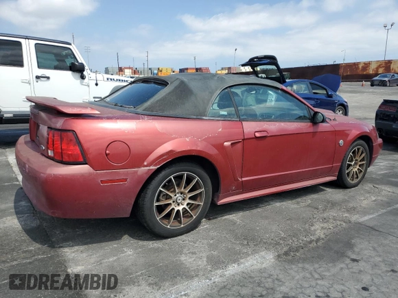 2004 Ford Mustang Deluxe с VIN 1FAFP44614F132348, выставлен на аукционе Copart как лот 60098855 с пробегом 161 683 миль миль и Чистый • Clean title. История ставок и продаж доступна на DreamBid. Изображение 3.