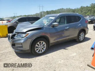 2017 Nissan Rogue SV with VIN JN8AT2MT6HW383290, listed as a Copart auction lot 52395245 with 161,217 mi miles and Salvage Title. Bid and sale history available at carsss.com. Image 1.