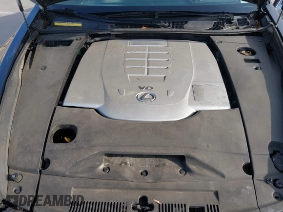 2008 Lexus LS 460 with VIN JTHBL46F185079002, listed as a IAAI auction lot 41724629 with Not Provided miles and . Bid and sale history available at DreamBid. Image 10.
