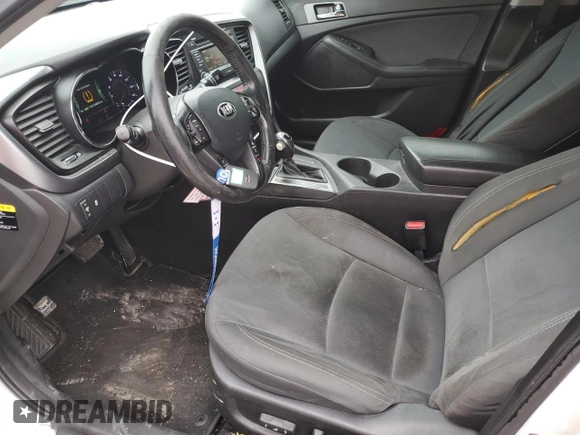 2013 Kia Optima LX with VIN KNAGM4AD9D5047397, listed as a Copart auction lot 82357124 with 156,852 mi miles and Salvage Title. Bid and sale history available at carsss.com. Image 7.