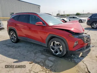 2022 Hyundai Tucson Limited with VIN 5NMJECAEXNH160718, listed as a Copart auction lot 57704215 with 33,636 mi miles and Salvage title. Bid and sale history available at DreamBid. Image 4.