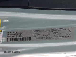 2024 Jeep Wrangler Sport S with VIN 1C4RJXN65RW166079, listed as a IAAI auction lot 41795439 with 14,937 mi miles and . Bid and sale history available at DreamBid. Image 9.