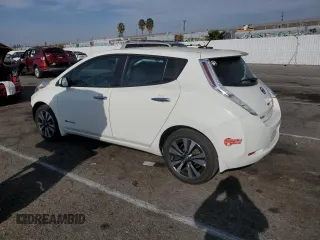 2017 Nissan LEAF SL with VIN 1N4BZ0CP4HC307159, listed as a Copart auction lot 86142364 with 44,144 mi miles and Salvage Title. Bid and sale history available at carsss.com. Image 2.