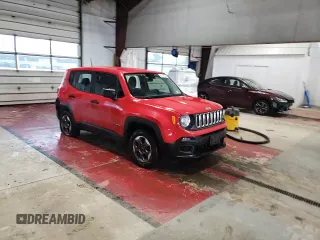 2016 Jeep Renegade Sport with VIN ZACCJBAW3GPC86911, listed as a Copart auction lot 46938265 with 91,630 mi miles and Salvage Title. Bid and sale history available at DreamBid. Image 14.