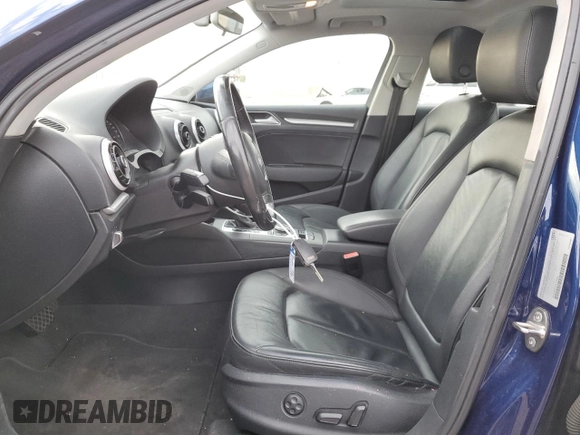2016 Audi A3 2.0T Premium with VIN WAUB8GFF9G1013658, listed as a Copart auction lot 80048733 with 67,267 mi miles. Bid and sale history available at carsss.com. Image 7.