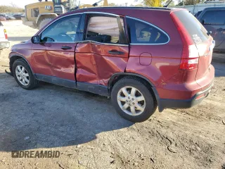 2007 Honda CR-V EX with VIN JHLRE38517C067910, listed as a Copart auction lot 80950204 with 193,572 mi miles and Salvage Title. Bid and sale history available at carsss.com. Image 2.