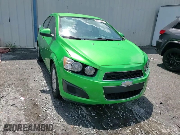 2015 Chevrolet Sonic LT with VIN 1G1JC5SH8F4177739, listed as a Copart auction lot 58417755 with 64,588 mi miles and Salvage title. Bid and sale history available at DreamBid. Image 14.