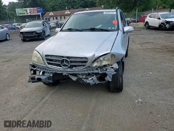 2004 Mercedes-Benz M 350 with VIN 4JGAB57E54A504391, listed as a Copart auction lot 63689125 with Not provided miles and Salvage title. Bid and sale history available at DreamBid. Image 14.