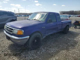 1995 Ford Ranger XL with VIN 1FTCR14A6SPA58247, listed as a Copart auction lot 48997625 with 179,875 mi miles and Salvage Title. Bid and sale history available at carsss.com. Image 1.