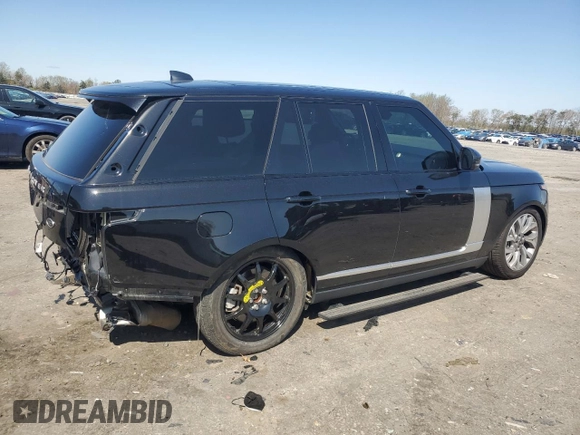 2020 Land Rover Range Rover z VIN SALGS4RY9LA576492, wystawiony jako Copart lot #50909745 z przebiegiem 64 313 mil mil oraz Szkoda całkowita • Salvage title. Historia ofert i sprzedaży dostępna na DreamBid. Obrazek 3.