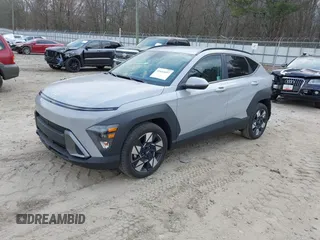 2024 Hyundai Kona SEL with VIN KM8HC3AB8RU054613, listed as a IAAI auction lot 41694657 with 10,568 mi miles. Bid and sale history available at carsss.com. Image 2.