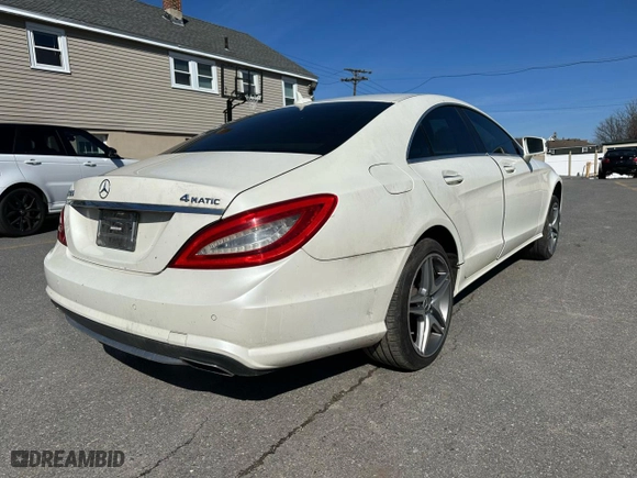 2014 Mercedes-Benz CLS-Class CLS 550 with VIN WDDLJ9BB3EA095738, listed as a Copart auction lot 53305015 with 88,677 mi miles and Clean Title. Bid and sale history available at carsss.com. Image 3.