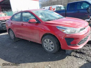 2023 Kia Rio S with VIN 3KPA24AD9PE512896, listed as a IAAI auction lot 41209063 with 32,505 mi miles. Bid and sale history available at carsss.com. Image 1.